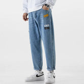 Light Blue Wide-leg Pant